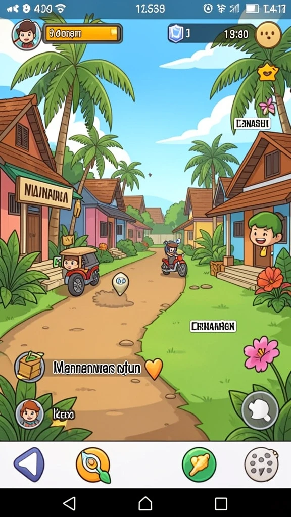 66k - Tampilan awal game yang menggugah selera.