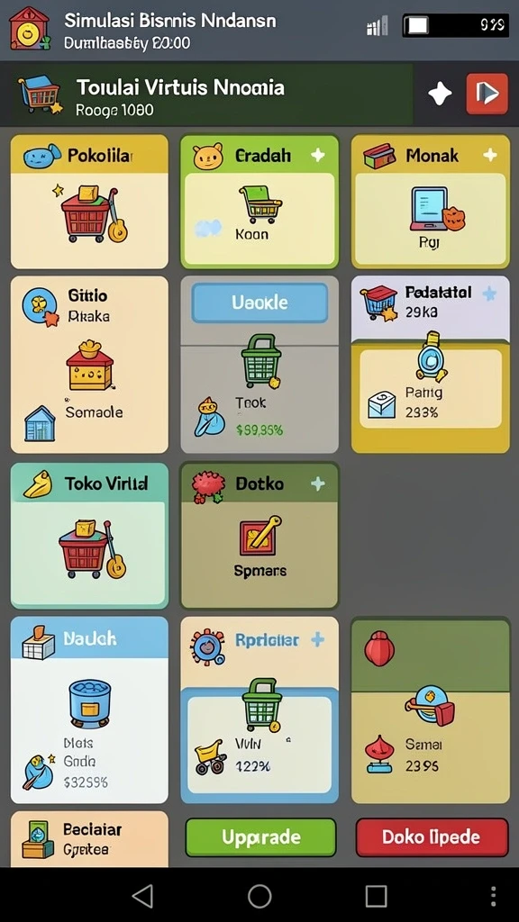 bima11 - Tampilan menu utama yang memukau dan intuitif.