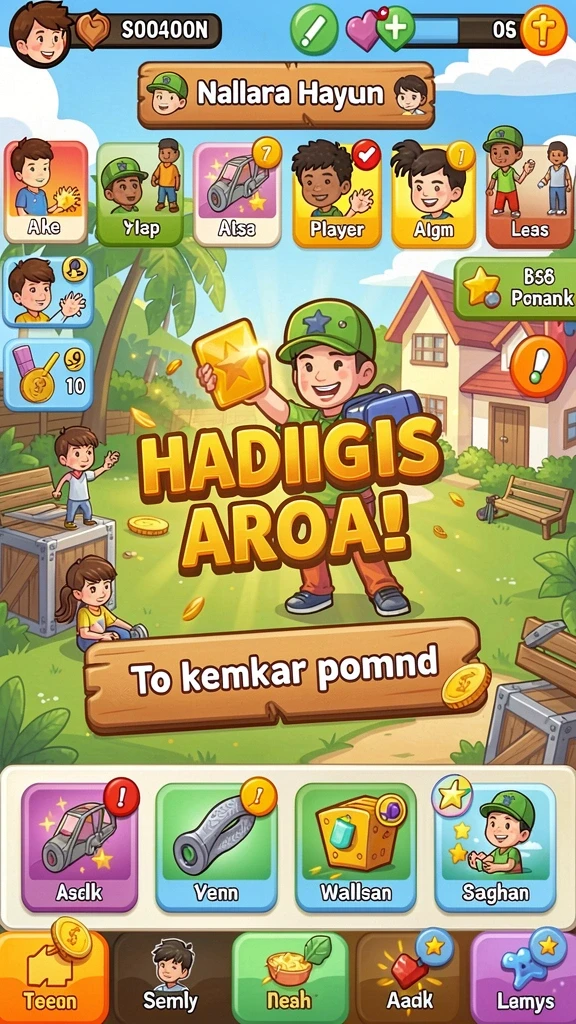 hajar777 - Grafis yang memukau dan efek suara yang hidup.