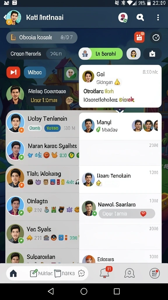 okwin - Karakter unik yang dapat Anda pilih dan mainkan.