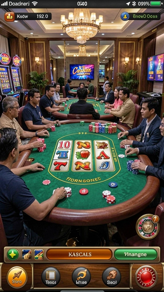 win777 - Tampilan menarik dari antarmuka permainan.